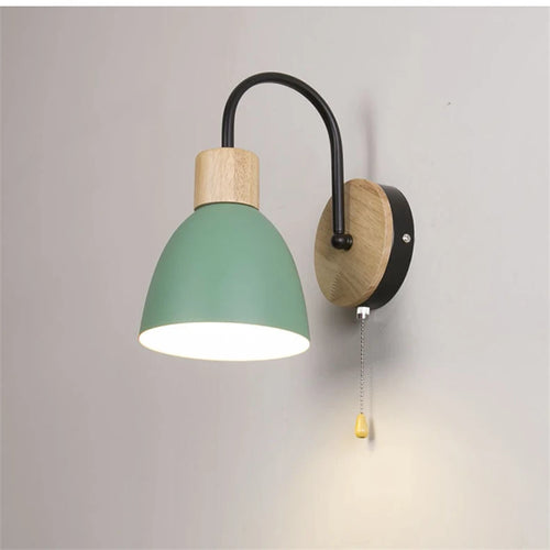 Modern Nordic macaron wall light with LED switch - vue 18 sur 18