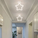 Modern recessed LED star ceiling light for hallway, living room and entrance