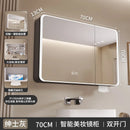 smart wardrobe with illuminated storage and separate toilet