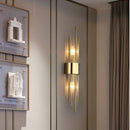Luxury nordic crystal LED wall light for stylish interiors