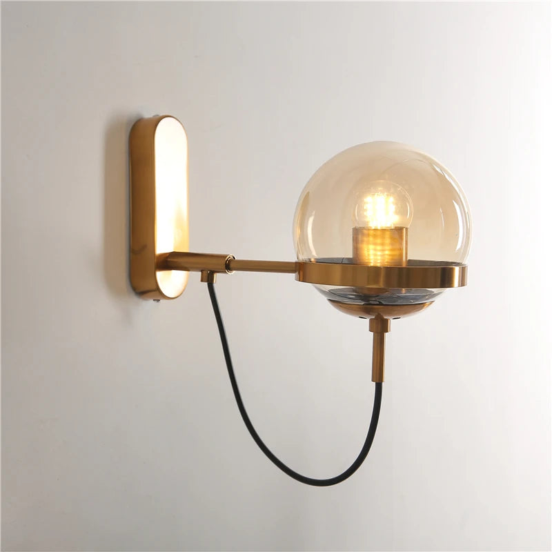 Modern nordic LED wall light for vintage loft interior decoration