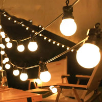 Waterproof LED string lights for camping and parties