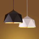 Simple modern iron chandelier for home or restaurant