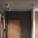 Minimalist industrial surface mounted cement spotlight GU10 LED for living room, hallway, kitchen, corridor