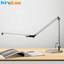 Modern long arm desk lamp with dimmer and energy saving