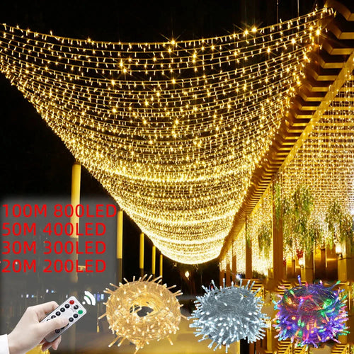 Waterproof LED string lights for indoor and outdoor decoration 2024 - vue 2 sur 12