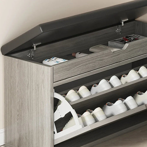 modern vertical storage shoe cabinets japanese design - vue 7 sur 21