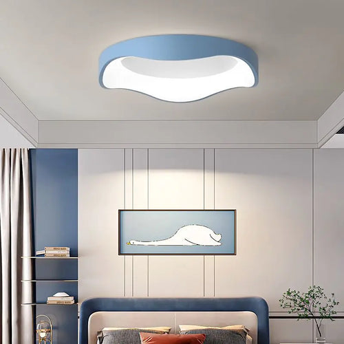 Adjustable modern LED acrylic cloud ceiling light - vue 7 sur 15