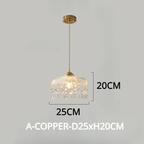 Elegant floral design vintage LED crystal chandelier - vue 10 sur 14