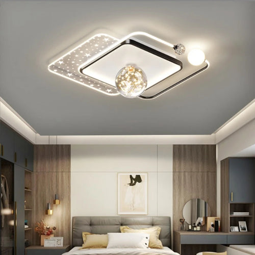 Modern personalised creative ceiling light for interior decoration - vue 3 sur 12