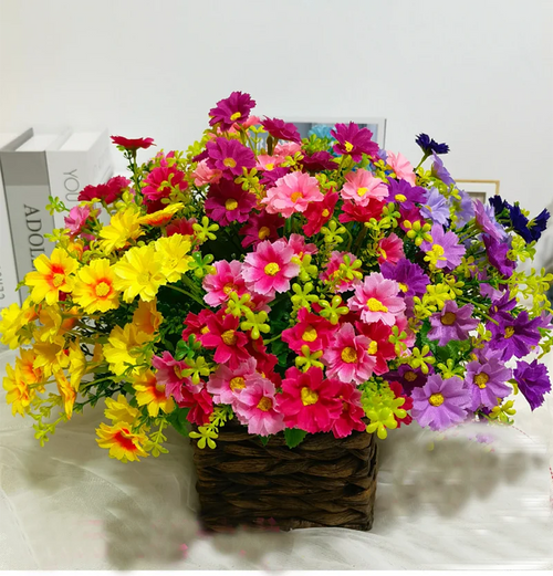 Set of uv-resistant artificial flowers for outdoor decoration - vue 2 sur 16
