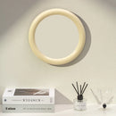 Simple and elegant nordic round makeup mirror