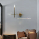 Simple minimalist LED wall light for indoor decor