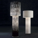 tubular fabric LED floor lamp for modern lighting
