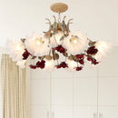 Creative retro chandelier for vintage restaurants and romantic living rooms