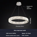 Modern crystal chandelier for elegant lighting