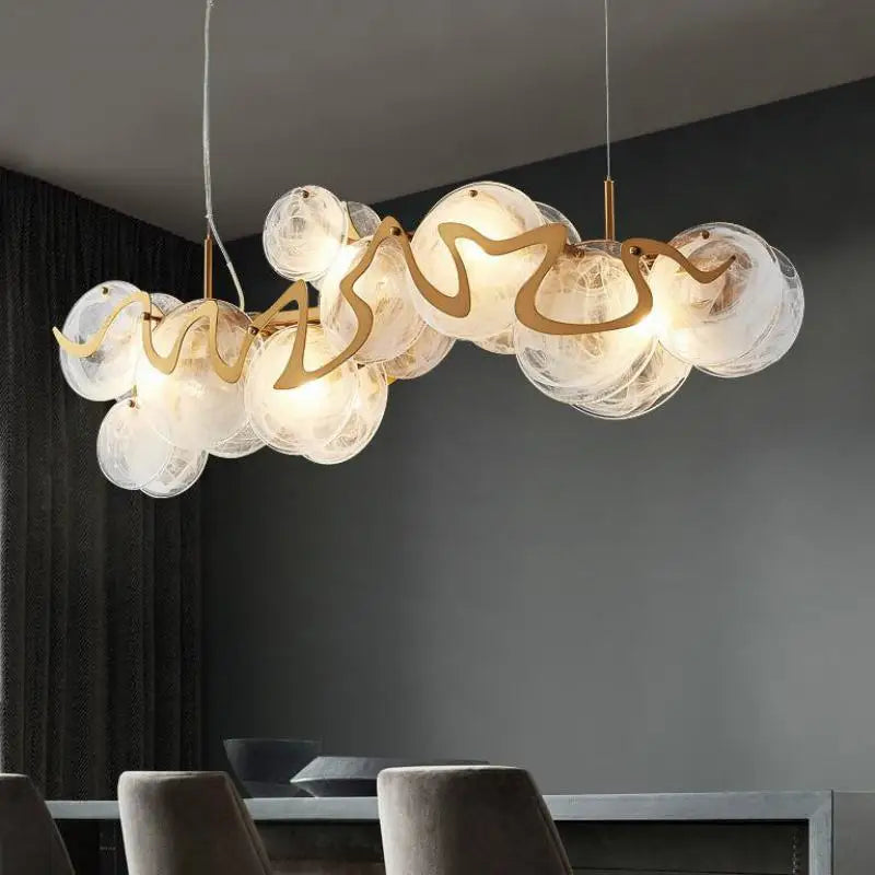 Nordic gold creative chandelier for hotel