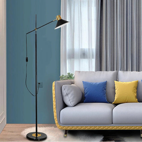Modern minimalist Nordic floor lamp with creative LED light - vue 4 sur 7