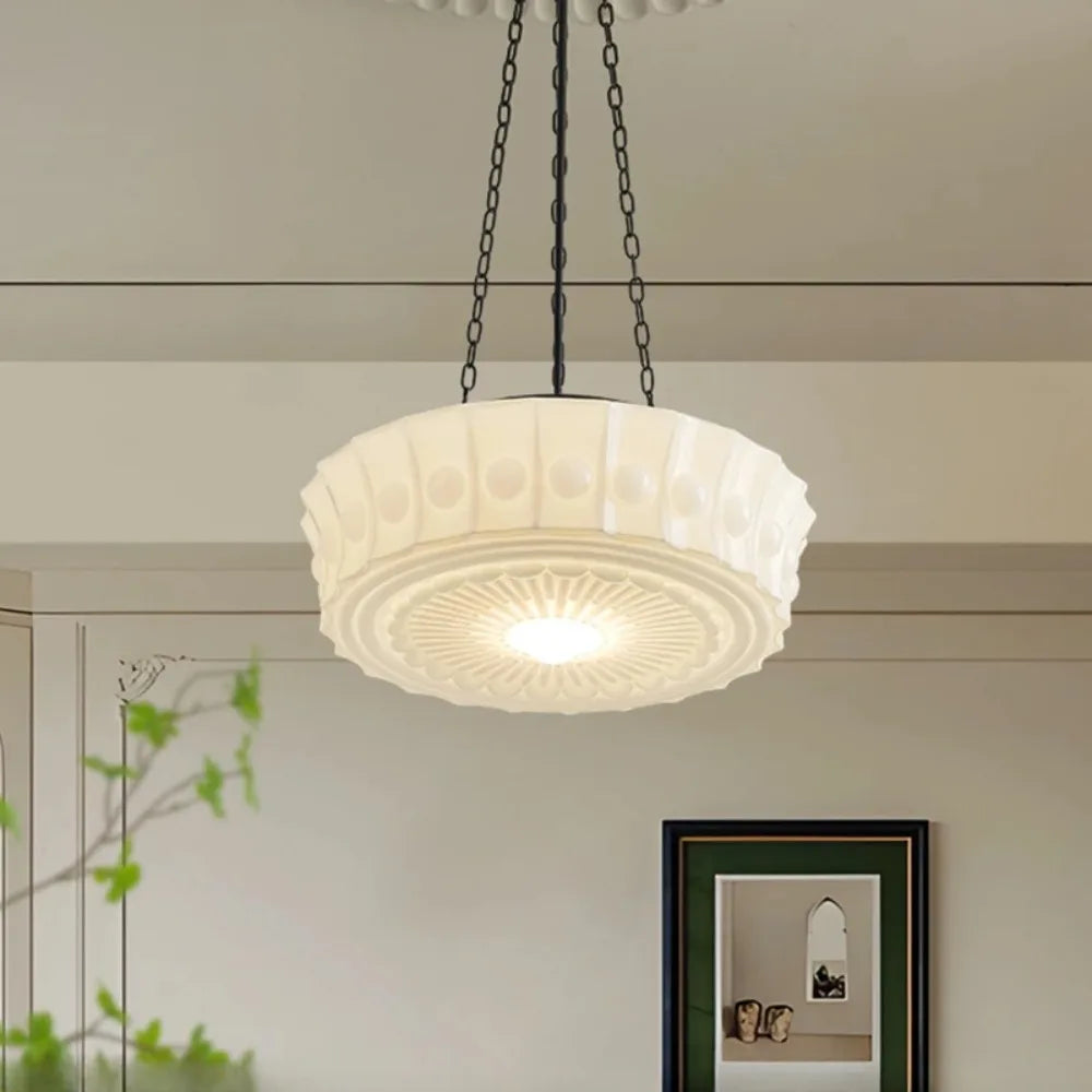 Creative vintage glass indoor chandelier modern decorative
