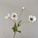 Artificial poppy flower for party and garden decoration