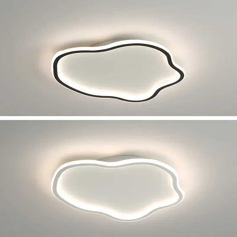 Creative cloud-shaped LED ceiling light nordic decorative design - vue 6 sur 18