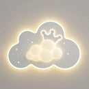 Romantic cloud ceiling light for children's or baby room