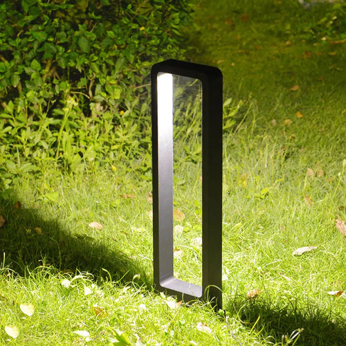 Modern aluminium LED garden lamp for outdoor and landscape - vue 5 sur 7