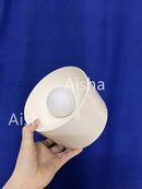 Round metal wall light for modern interior lighting