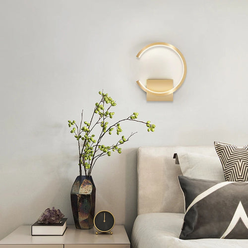 Modern LED wall light - vue 4 sur 14