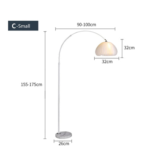 lampadaire en acrylique design pour décoration intérieure élégante - vue 16 sur 17