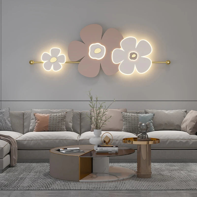 Modern LED wall light for creative interior decor - vue 6 sur 10