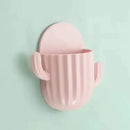 cactus bathroom storage self-adhesive wall rack