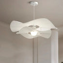Nordic design fabric LED pendant light flower chandelier