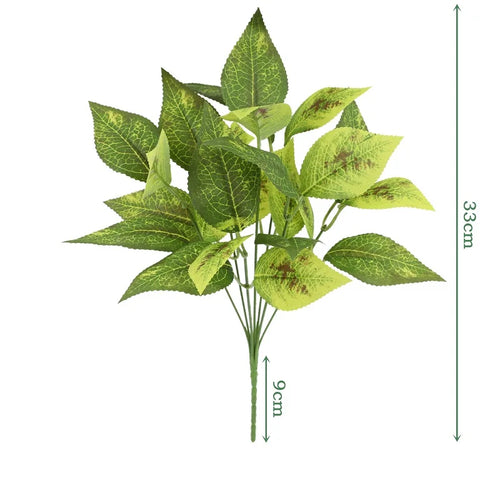 feuilles de bambou dieffenbago en soie pour décoration élégante - vue 29 sur 32