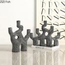 abstract alien coral candle holder for craft decoration