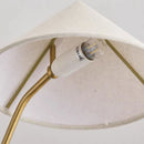 modern fabric chandelier with creative lampshade and led lighting