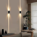 Modern waterproof outdoor aluminium LED wall light