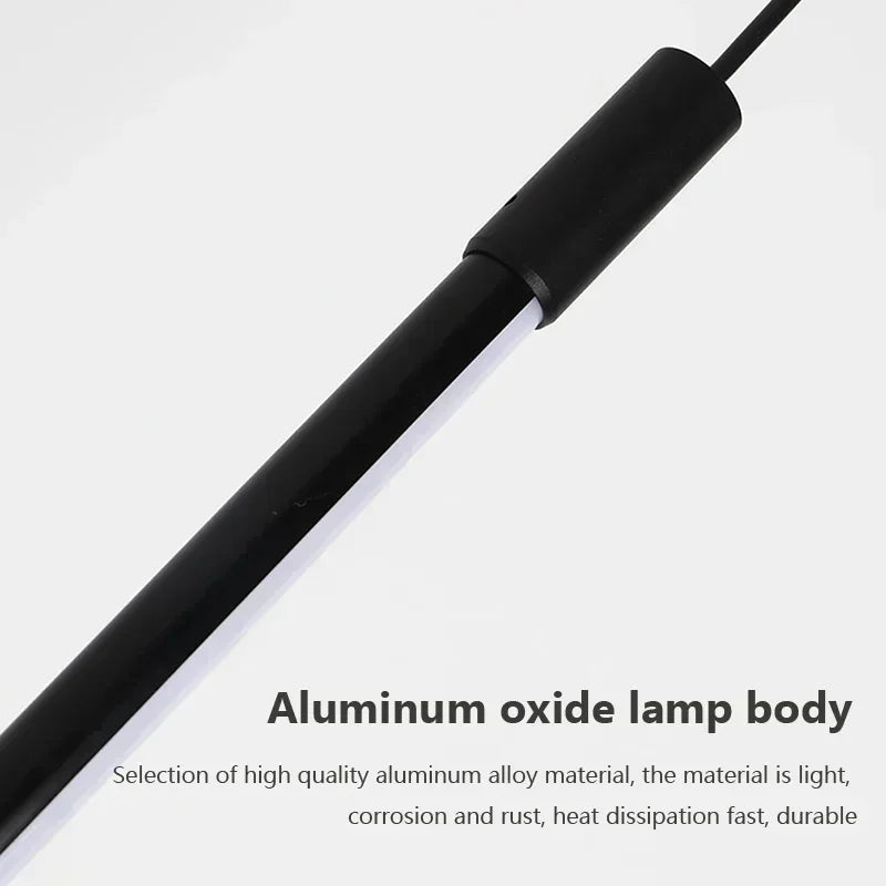 Modern LED pendant light for elegant interior decor - vue 6 sur 8