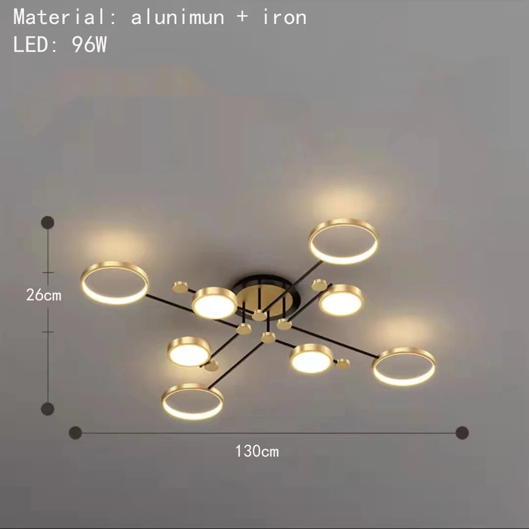 plafonnier led minimaliste 3 températures luminaire décoratif intérieur