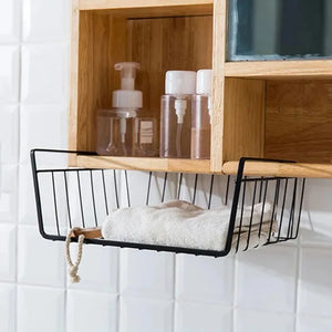 multifunctional storage basket for kitchen and office