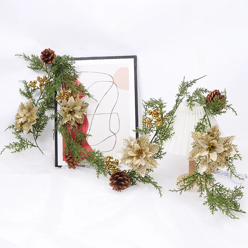 Artificial Christmas garland decoration for parties and events