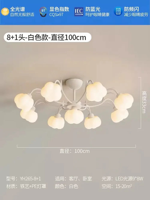 Personalised Nordic ceiling light for bright and colourful children's room - vue 10 sur 12