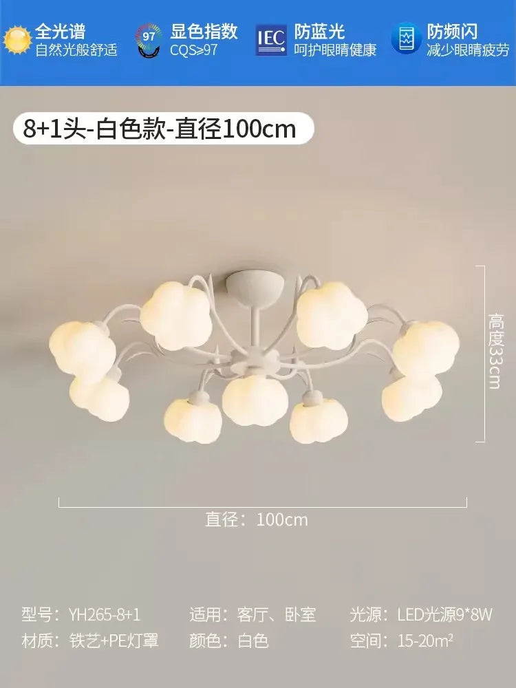 Personalised Nordic ceiling light for bright and colourful children's room - vue 10 sur 12