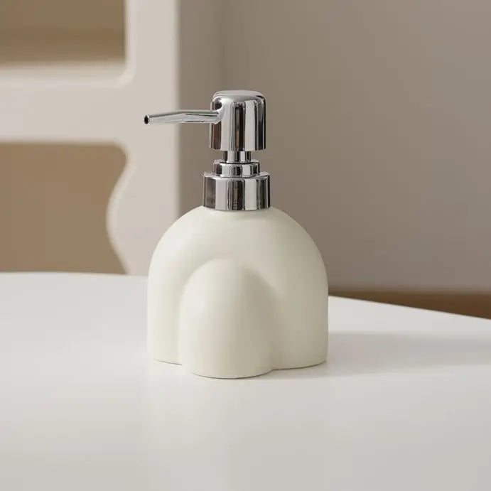 Portable ceramic soap dispenser for shampoo and water - vue 13 sur 21