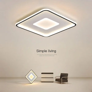 Modern LED ceiling light for interior decor and designer lighting