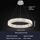 Modern crystal chandelier for elegant lighting