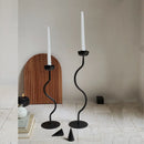 Retro metal candle holder for creative wedding decoration