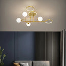 Modern glass LED chandelier