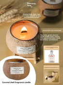 coconut scented candle gift set Christmas souvenir