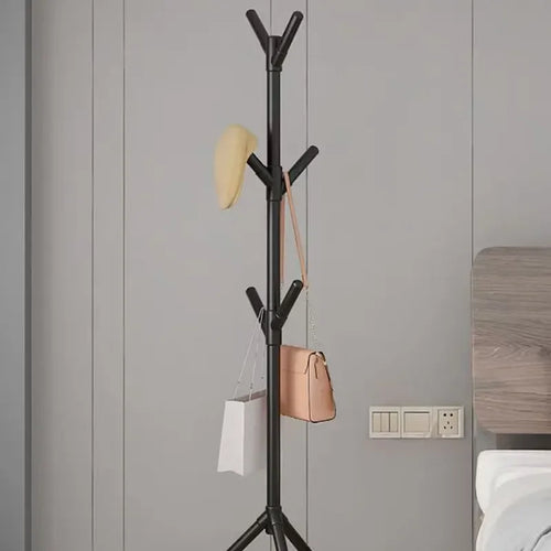 mobile coat rack with branch-shaped hooks for convenient storage - vue 2 sur 8